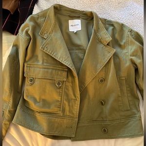 Madewell Green Utility Jacket Small